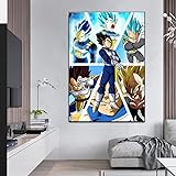 DIY Pintar por números dibujos animados anime naruto dibujos animados goku mi héroe...