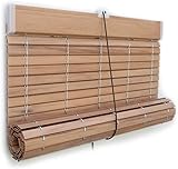 PERSIANA Enrollable ALICANTINA PVC | IMITACIÓN Madera Nogal | Varias Medidas (130, 150)