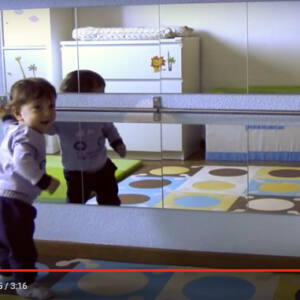 Espejo y barra Montessori ikea