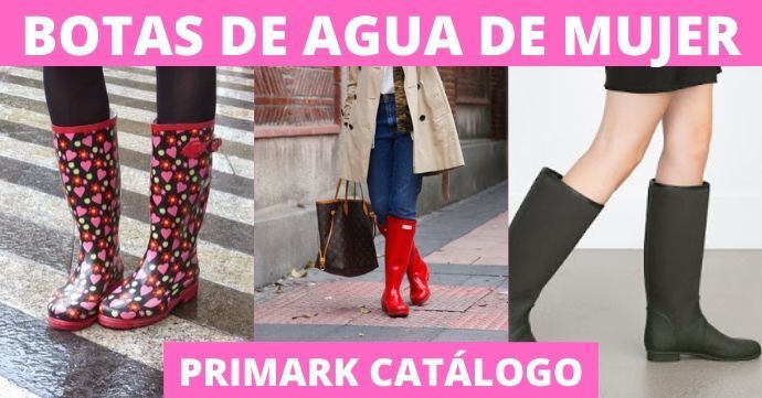 Botas agua primark