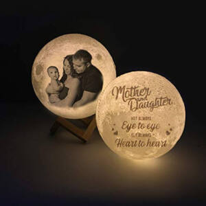 Lampara luna personalizada