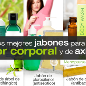 Jabon antibacterial para axilas