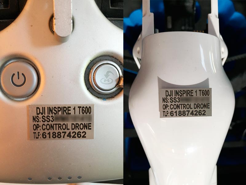 Placas Identificativas Para Drones